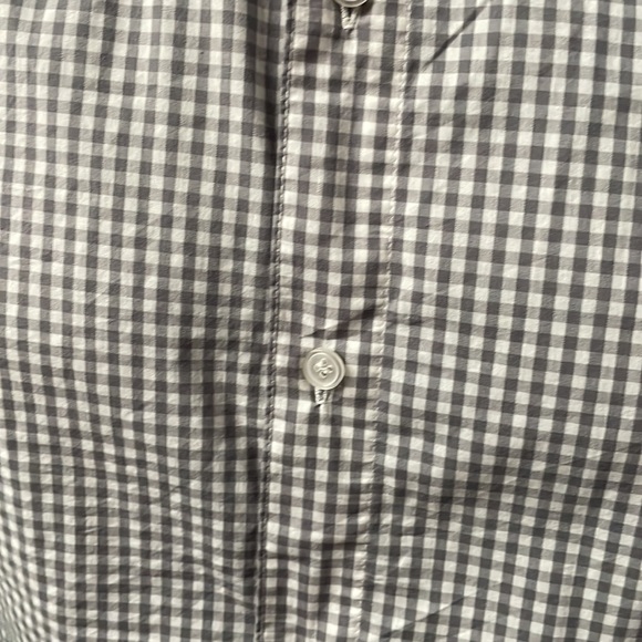 Far West Mens Plaid Long Sleeve Shirt. Made in Canada. Size M - Picture 5 of 7